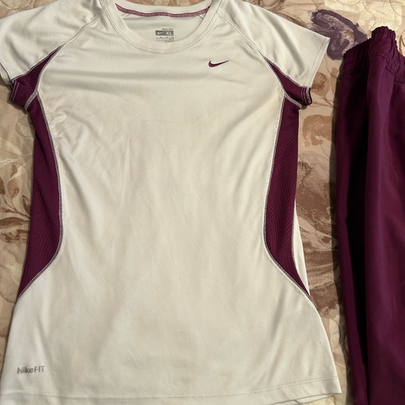 Nike Purple & White Track Suit Set - Picture 4 of 16